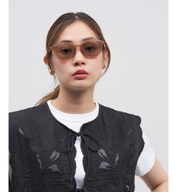  「SUNGLASSES COLLECTION ウェリントン型 サングラス | カラーレンズ 紫外線対策 UVカット」|サングラス|
