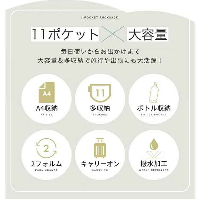 BACKYARD FAMILY「リズデイズ リュック LIZDAYS lz-72701 通販 リュックサック デイパック」|リュック|