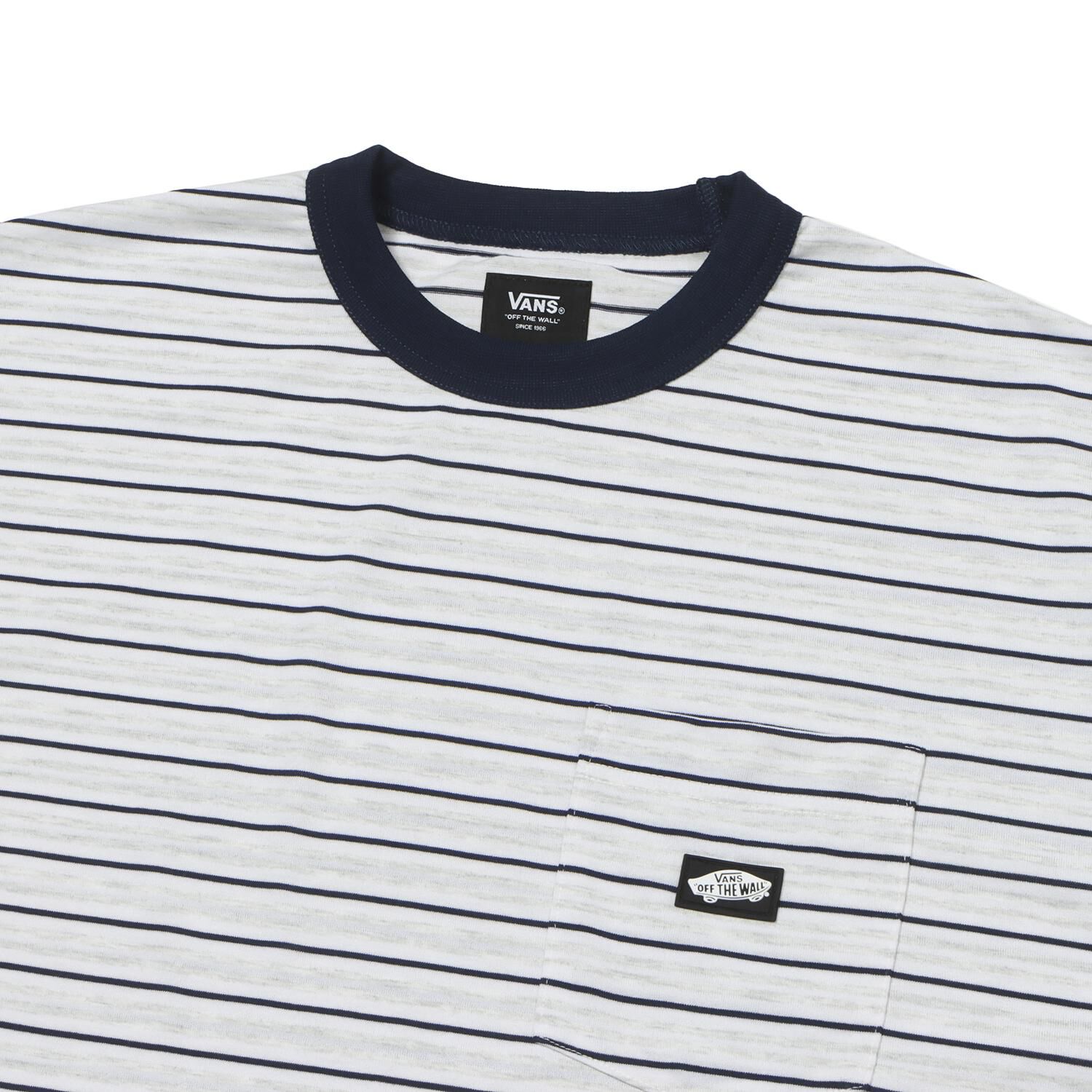 VANS「【VANSｱﾊﾟﾚﾙ(WJ)】CAVE Crew Neck Boarder S TEE」|Tシャツ・カットソー|