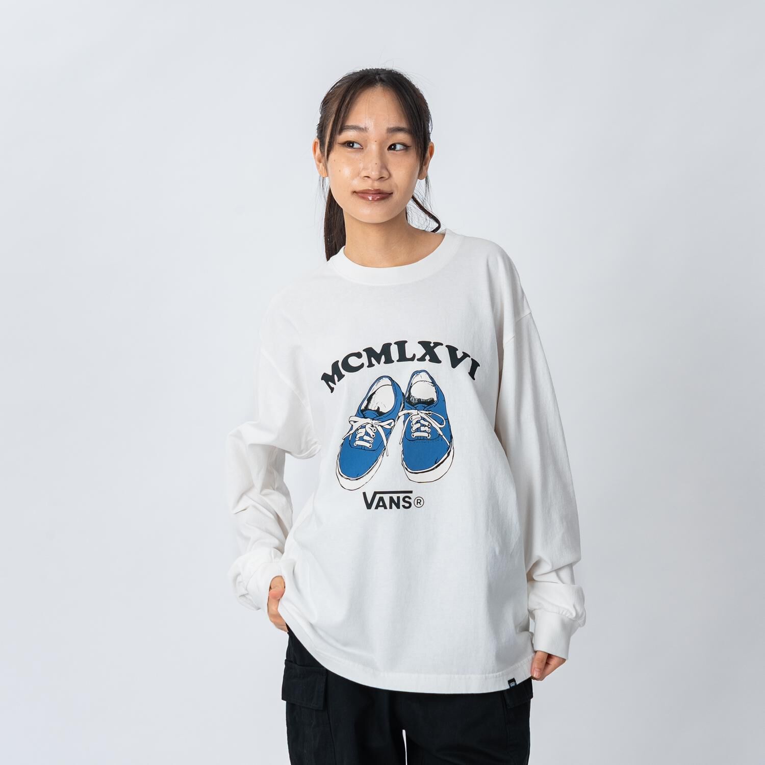 VANS「【VANSｱﾊﾟﾚﾙ(WJ)】U MCMLXVI Authentic L TEE」|Tシャツ・カットソー|