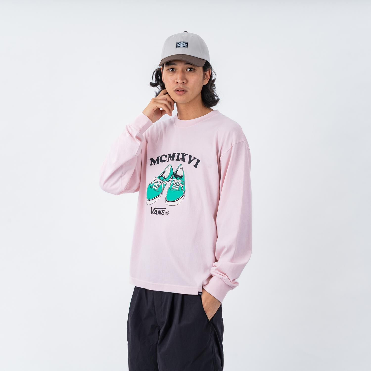 VANS「【VANSｱﾊﾟﾚﾙ(WJ)】U MCMLXVI Authentic L TEE」|Tシャツ・カットソー|