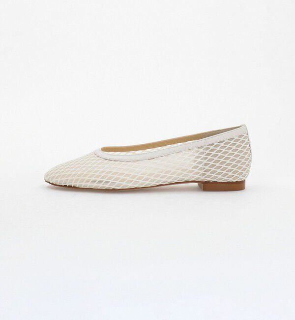 ODETTE E ODILE「【WEB限定】メッシュチュール フラット10■&uarr;」|パンプス|OFF WHITE