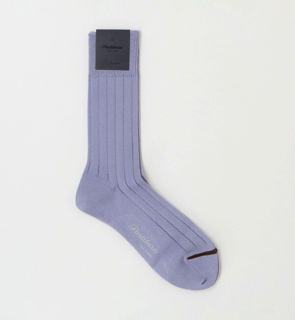 UNITED ARROWS「＜Partitura＞ リブ ソックス」|ソックス|LILAC