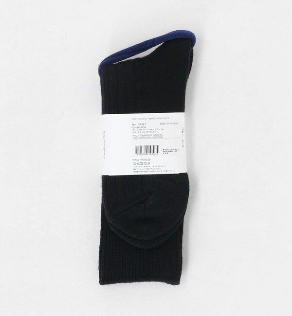 UNITED ARROWS「＜ROTOTO＞リブクルーソックス」|ソックス|