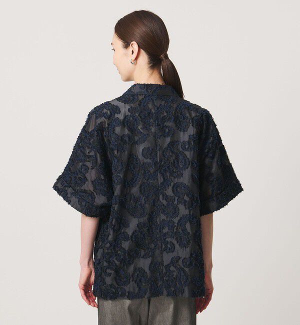 UNITED ARROWS「カット ジャガード ジャケット ‐ウォッシャブル‐」|テーラードジャケット|