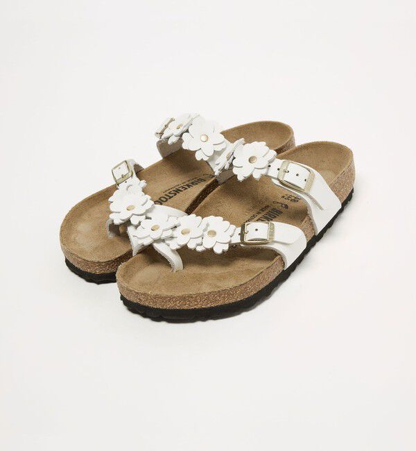 UNITED ARROWS「【国内EXCLUSIVE】＜BIRKENSTOCK＞MAYARI フラワー サンダル」|サンダル|