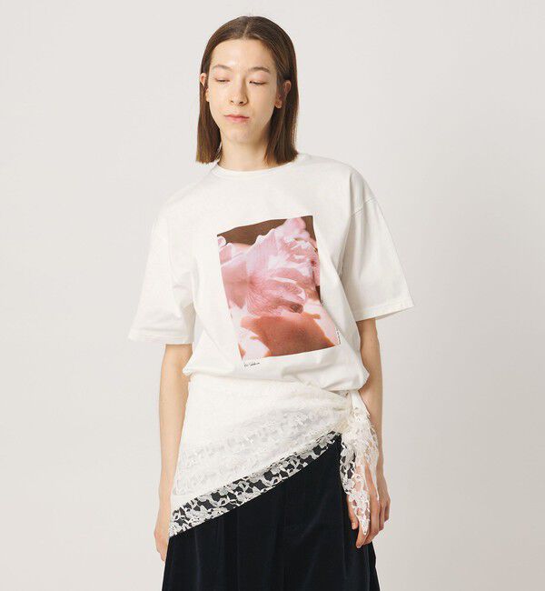 AEWEN MATOPH「＜Kei Sakakura for AEWEN MATOPH＞フォトTシャツ Sweet pea vein 」|Tシャツ・カットソー|