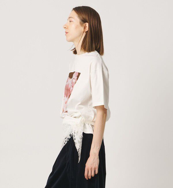 AEWEN MATOPH「＜Kei Sakakura for AEWEN MATOPH＞フォトTシャツ Sweet pea vein 」|Tシャツ・カットソー|