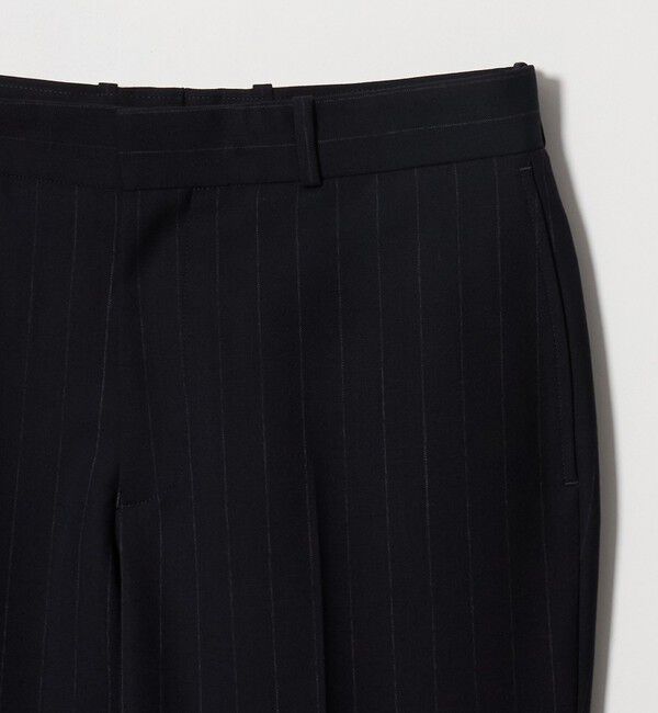 UNITED ARROWS「ウールトロピカル ピンストライプ セミフレア トラウザーズ」|スラックス|