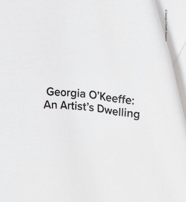 UNITED ARROWS「【別注】＜Georgia O&rsquo;Keeffe Museum＞ グラフィック Tシャツ」|Tシャツ・カットソー|