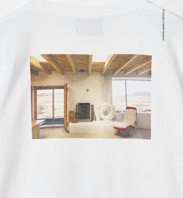 UNITED ARROWS「【別注】＜Georgia O&rsquo;Keeffe Museum＞ グラフィック Tシャツ」|Tシャツ・カットソー|
