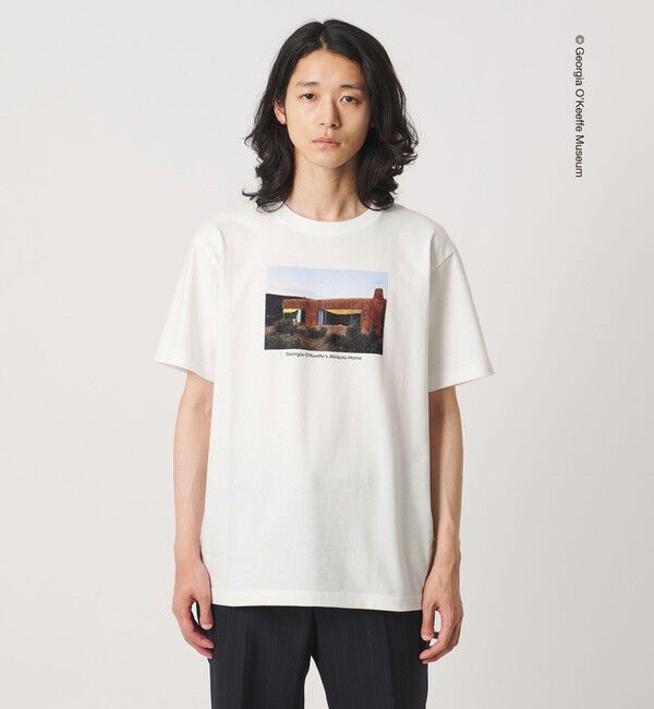 UNITED ARROWS「【別注】＜Georgia O&rsquo;Keeffe Museum＞グラフィック Tシャツ」|Tシャツ・カットソー|