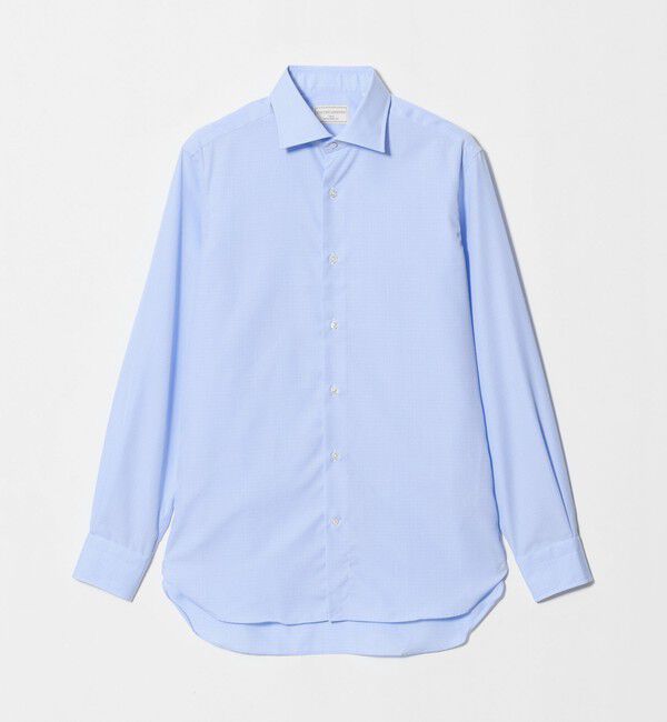 UNITED ARROWS「イージーケア AG  ファンシーチェック セミワイドカラーシャツ 抗菌防臭」|シャツ・ブラウス|