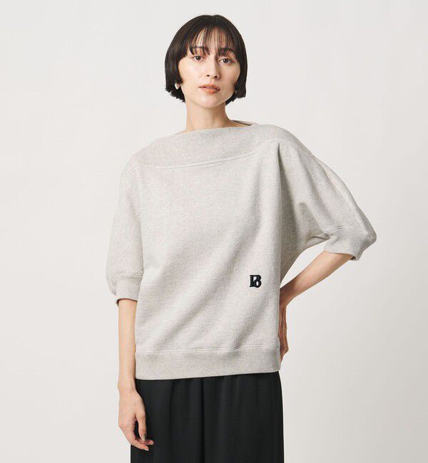 UNITED ARROWS「【別注】＜BOWTE＞ハーフスリーブ スウェット ‐united LOVE project 2026」|スウェット・ジャージ|LT.GRAY