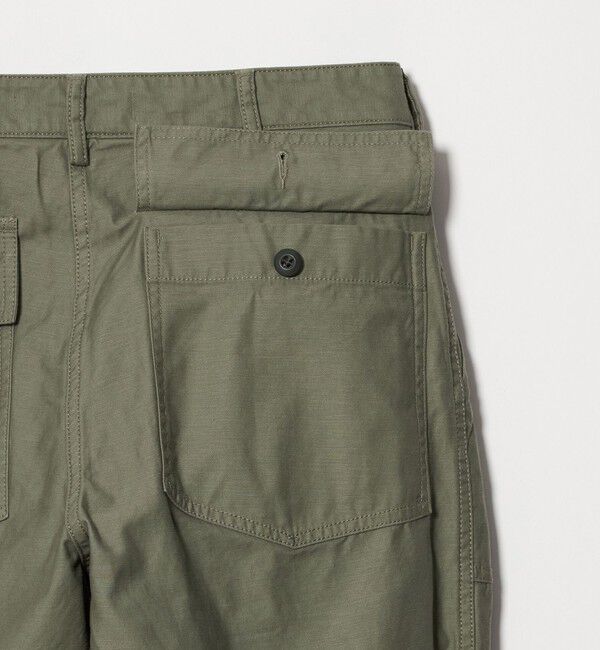 UNITED ARROWS「オーガニックコットン バックサテン ファティーグパンツ」|チノ|