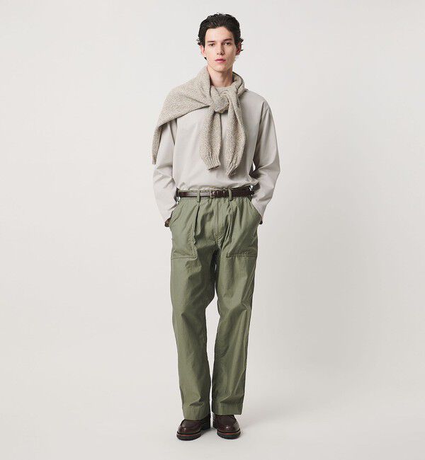 UNITED ARROWS「ポンチ ロングスリーブ Tシャツ デオドラント 抗菌防臭 接触冷感」|Tシャツ・カットソー|