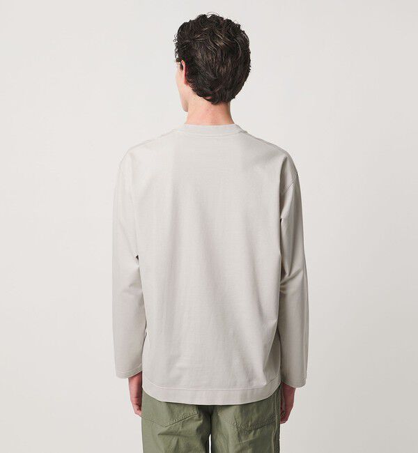 UNITED ARROWS「ポンチ ロングスリーブ Tシャツ デオドラント 抗菌防臭 接触冷感」|Tシャツ・カットソー|
