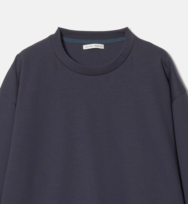 UNITED ARROWS「ポンチ ロングスリーブ Tシャツ デオドラント 抗菌防臭 接触冷感」|Tシャツ・カットソー|