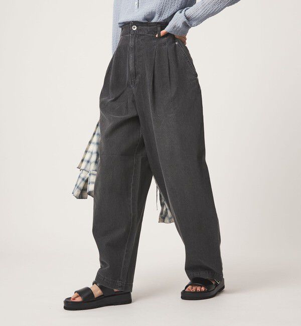 UNITED ARROWS green label relaxing「【WEB限定】＜at ease＞カーブ デニム パンツ」|デニム|