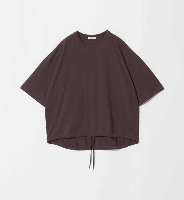 UNITED ARROWS green label relaxing「【WEB限定】＜at ease＞ドロスト カットソー 接触冷感 UVカット 遮熱」|Tシャツ・カットソー|