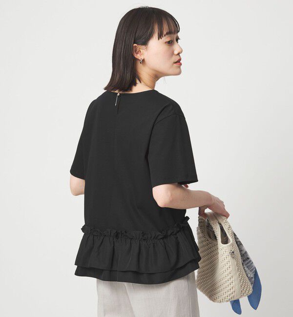 UNITED ARROWS green label relaxing「スソ ドッキング プルオーバー カットソー 接触冷感」|Tシャツ・カットソー|
