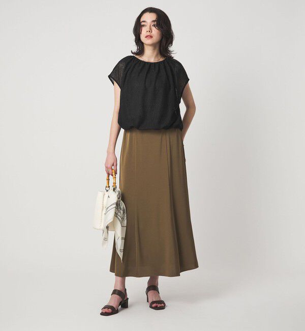 UNITED ARROWS green label relaxing「ラッセルレース スソバルーン カットソー」|Tシャツ・カットソー|