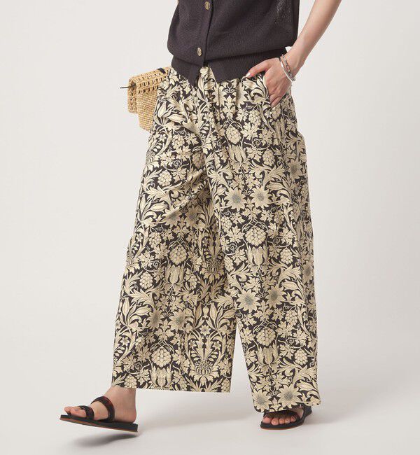 UNITED ARROWS green label relaxing「リバティプリント ワイドパンツ」|その他|