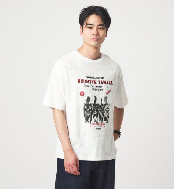 UNITED ARROWS green label relaxing「【別注】＜THE NERDYS&times;BRIGITTE TANAKA&times;GLR＞半袖Tシャツ」|Tシャツ・カットソー|