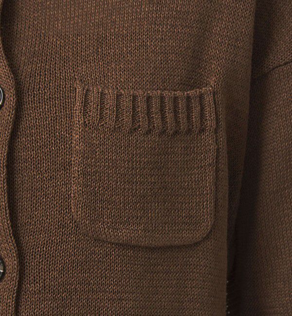 UNITED ARROWS green label relaxing「ハーフスリーブ ニット カーディガン」|カーディガン|