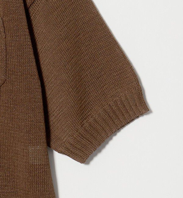 UNITED ARROWS green label relaxing「ハーフスリーブ ニット カーディガン」|カーディガン|
