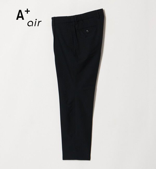 UNITED ARROWS green label relaxing「A+ air ポリエステル ミニ チェック 1プリーツ スラックス」|スラックス|