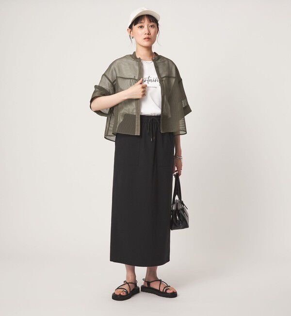 UNITED ARROWS green label relaxing「シアー コードレーン ショートスリーブ シャツ」|シャツ・ブラウス|