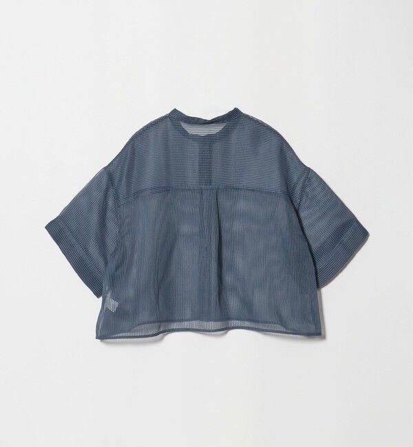 UNITED ARROWS green label relaxing「シアー コードレーン ショートスリーブ シャツ」|シャツ・ブラウス|