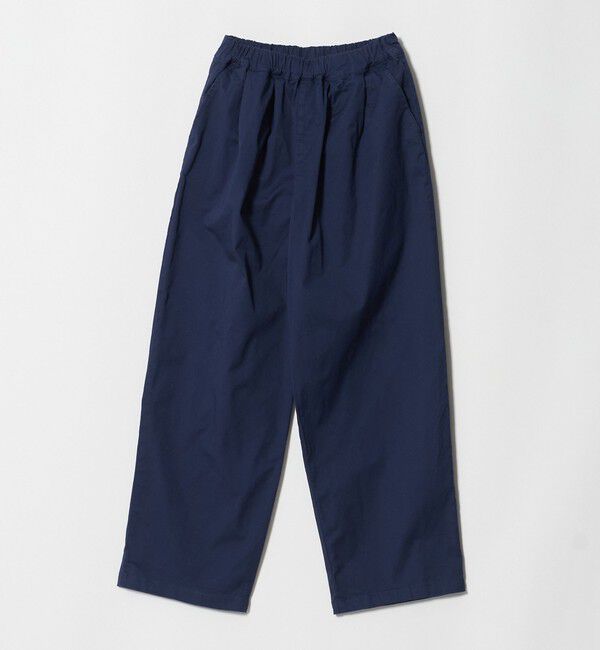 UNITED ARROWS green label relaxing「ライト ツイル ツータック パンツ / キッズ 140cm-160cm」|チノ|NAVY