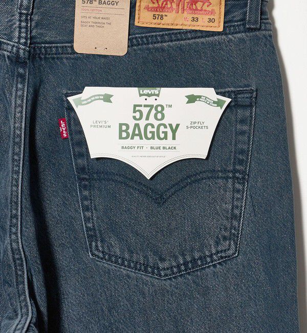 UNITED ARROWS green label relaxing「【別注】＜Levi's(R)＞578 バギー デニム パンツ」|デニム|
