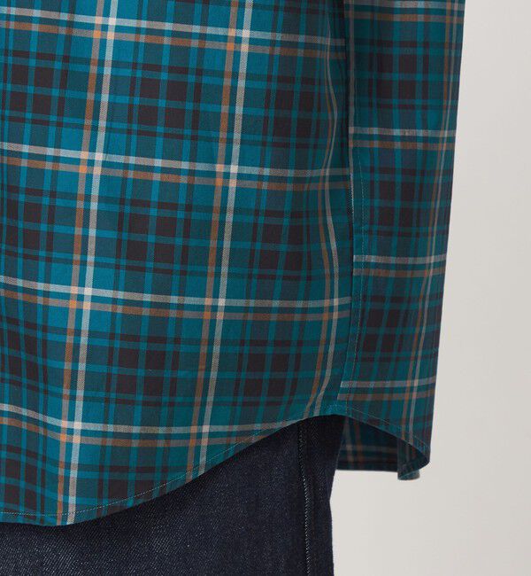 UNITED ARROWS green label relaxing「トーマスメイソン ビエラ チェック  ジャストルーズ レギュラーカラー 長袖 シャツ」|シャツ・ブラウス|