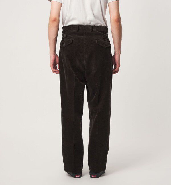 UNITED ARROWS green label relaxing「FINE BASIC スビン コーデュロイ スラックス W4」|チノ|