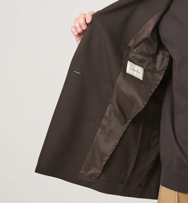 UNITED ARROWS green label relaxing「TW サージ ダブルブレスト PKD ブレザー ジャケット -ストレッチ-」|テーラードジャケット|