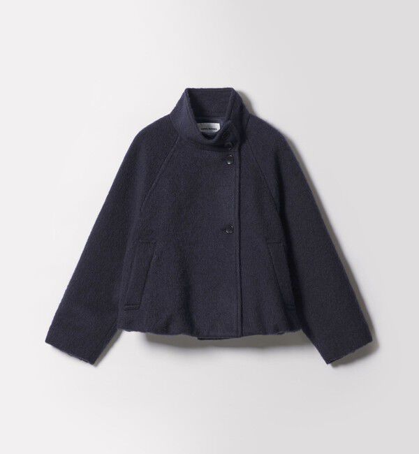 EMMEL REFINES「＜EMMEL REFINES＞EM スタンドシャギー コクーン コート」|その他|