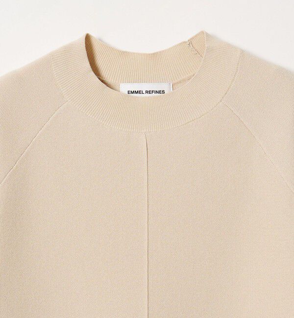 EMMEL REFINES「＜EMMEL REFINES＞EM Aライン ミニ ニット ワンピース」|ワンピース|
