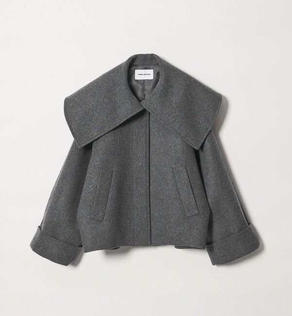 EMMEL REFINES「＜EMMEL REFINES＞EM ビッグカラー ショートコート」|その他|