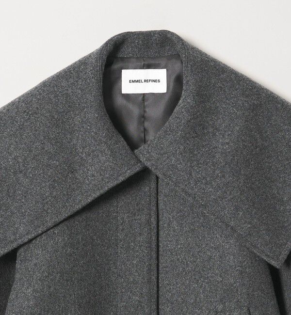 EMMEL REFINES「＜EMMEL REFINES＞EM ビッグカラー ショートコート」|その他|