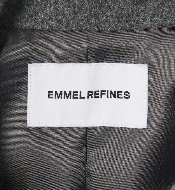 EMMEL REFINES「＜EMMEL REFINES＞EM ビッグカラー ショートコート」|その他|