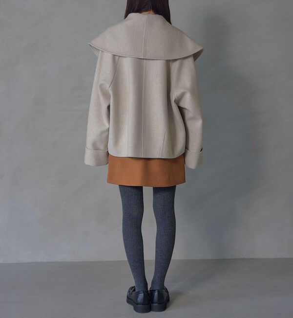 EMMEL REFINES「＜EMMEL REFINES＞EM ビッグカラー ショートコート」|その他|