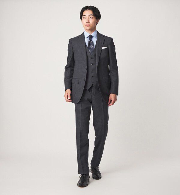 UNITED ARROWS green label relaxing「REDA ハウンドトゥース スリム NP スーツパンツ」|スーツ|