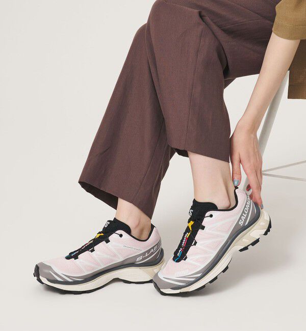 BEAUTY&YOUTH UNITED ARROWS「＜Salomon＞XT-6 ピンク スニーカー」|スニーカー|