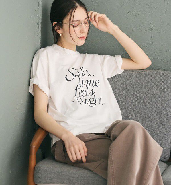 BEAUTY&YOUTH UNITED ARROWS「【WEB限定】ロゴプリント Tシャツ」|Tシャツ・カットソー|その他1