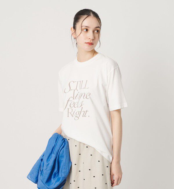 BEAUTY&YOUTH UNITED ARROWS「【WEB限定】ロゴプリント Tシャツ」|Tシャツ・カットソー|