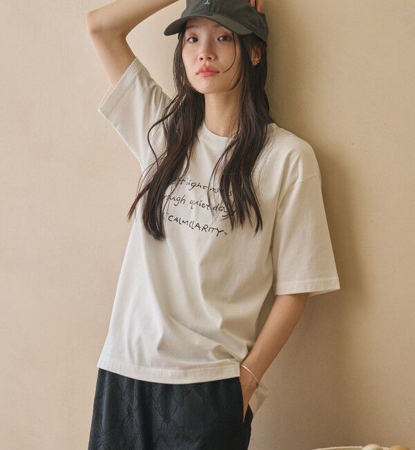 BEAUTY&YOUTH UNITED ARROWS「【WEB限定】ロゴプリント Tシャツ」|Tシャツ・カットソー|