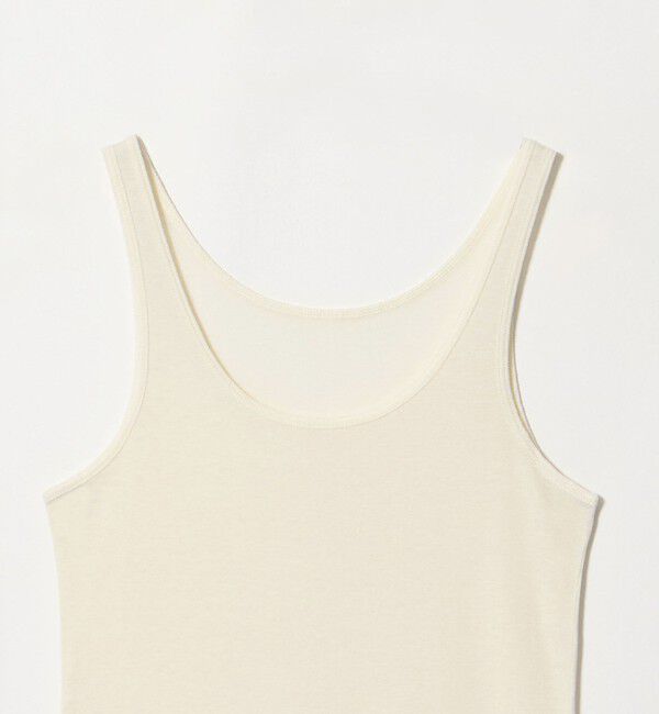 ATTISESSION「＜ATTISESSION＞フライス ガーター タンクトップ」|Tシャツ・カットソー|